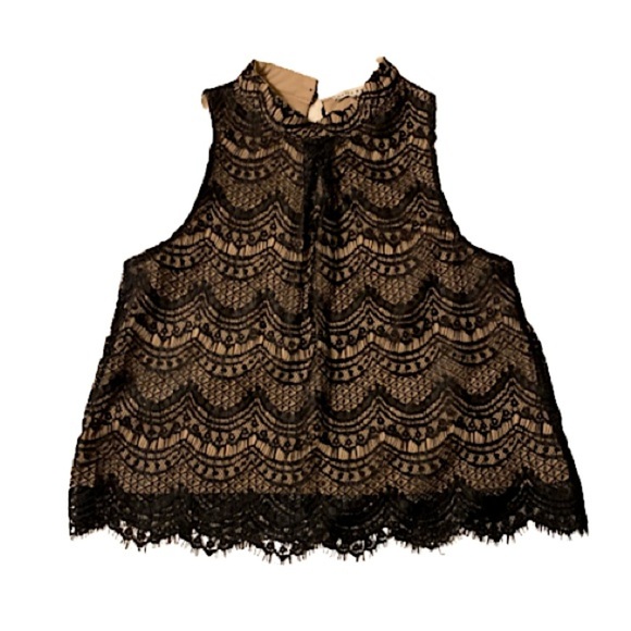 HAUTE MONDE Lace Top - Picture 1 of 5